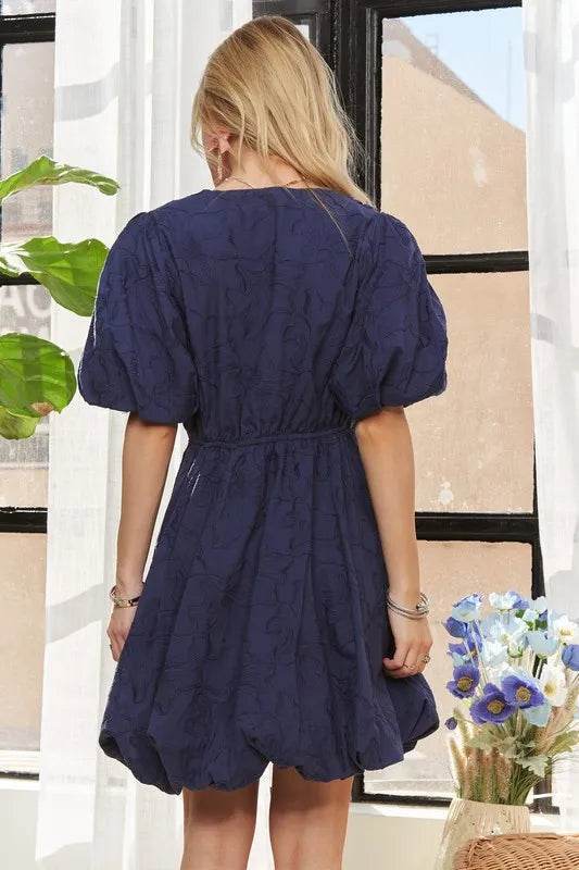 ADORA Puff Sleeve Floral Dress - Veloro