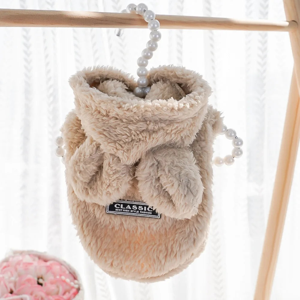 Soft Fleece Dog Hoodie – Winter Pet Jacket