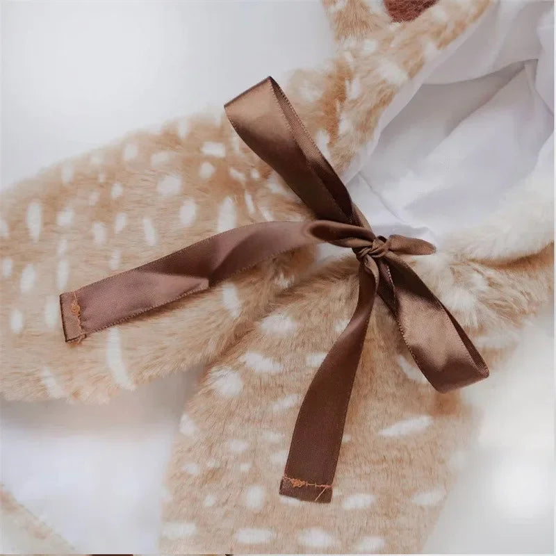 Christmas Elk Cloak Velvet Pet Costume for Dogs & Cats