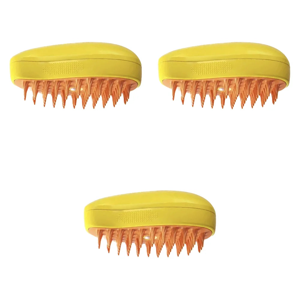 Electric Cat Grooming Brush with Spray
