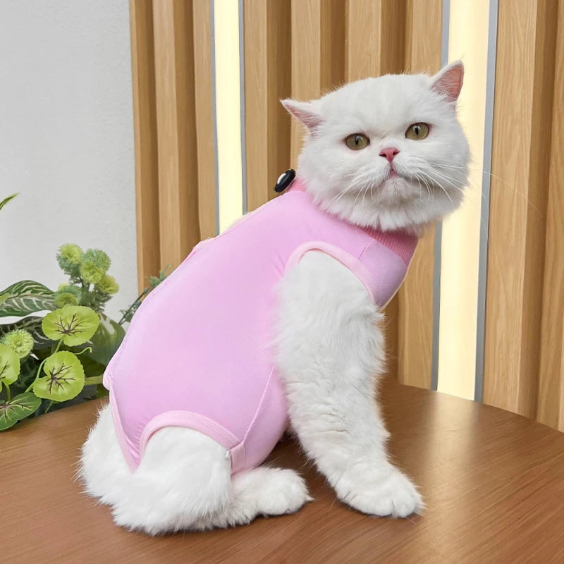 Cat & Small Dog Recovery Vest – Anti-Licking