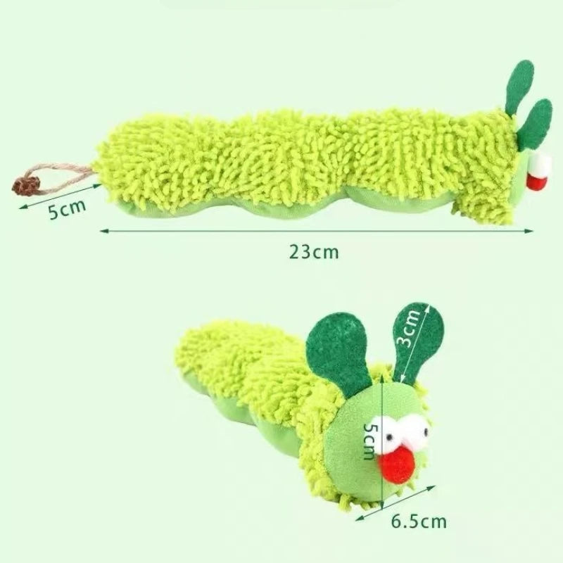 Catnip Plush Cat Toy Squeaky Chew Toy for Cats
