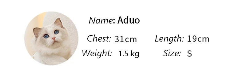 Plush Button Jacket for Small Dogs & Cats