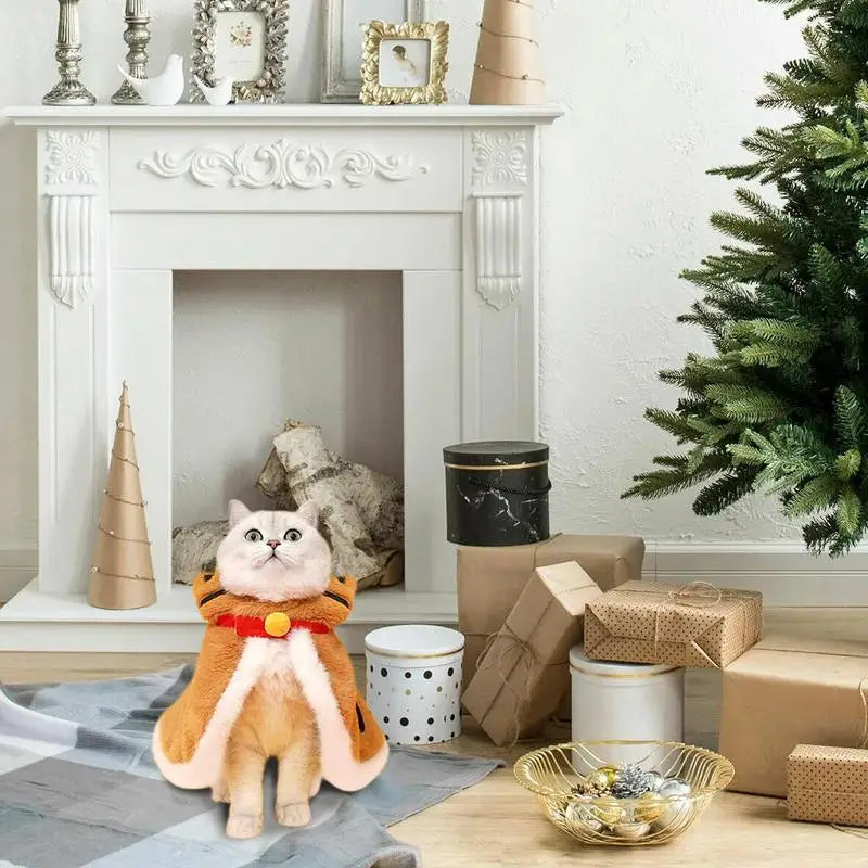 Cat Tiger Cloak Costume – Warm Winter Coat