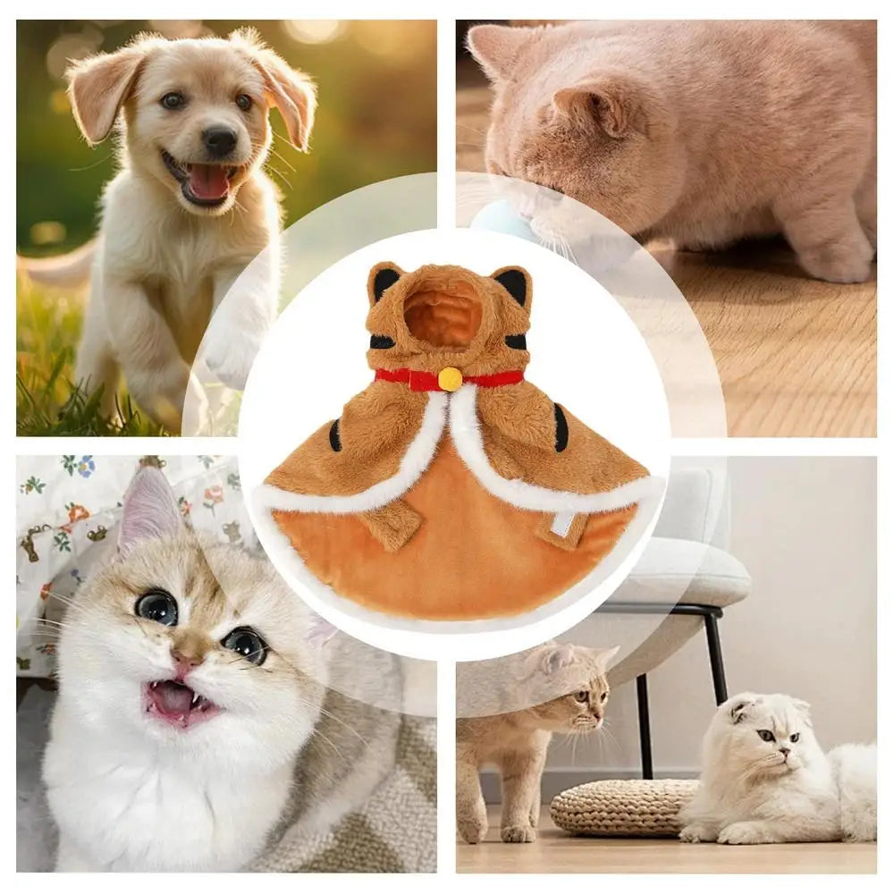 Cat Tiger Cloak Costume – Warm Winter Coat