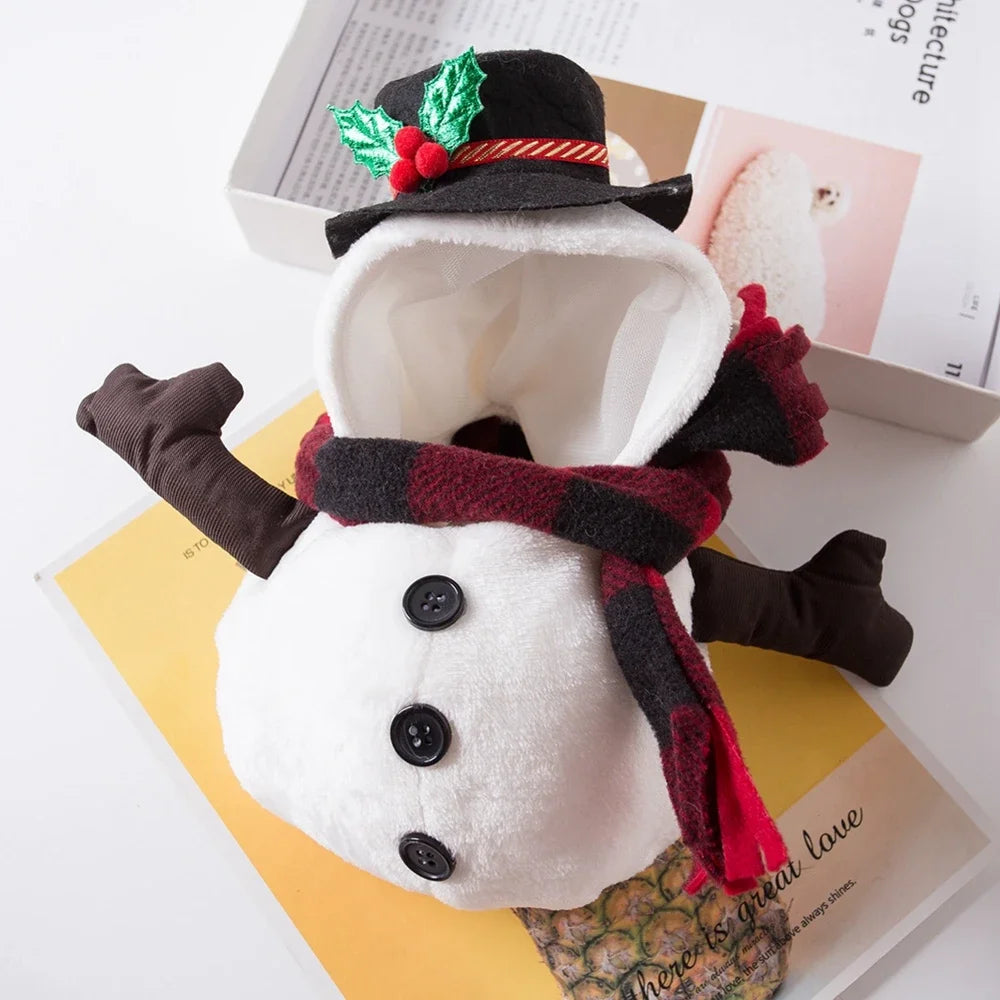 Snowman Dog Costume for Small & Medium Dogs