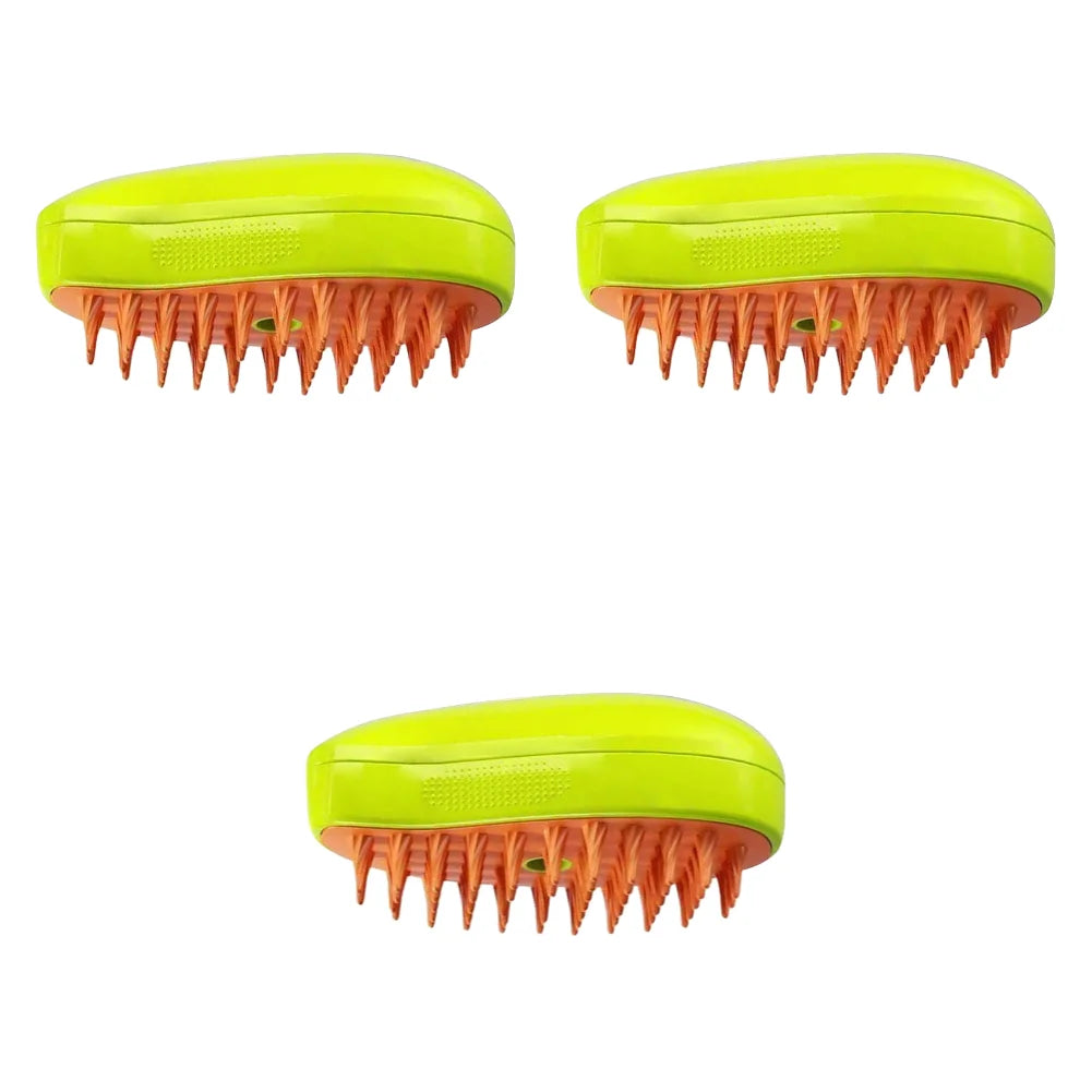 Electric Cat Grooming Brush with Spray