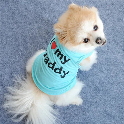 Cat & Small Dog Summer Cotton Vest
