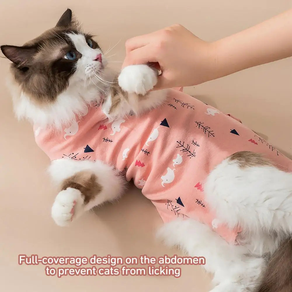 Cat Recovery Suit – Anti-Licking Bodysuit
