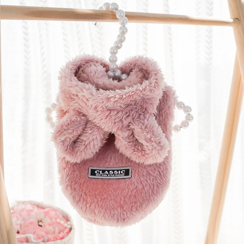 Soft Fleece Dog Hoodie – Winter Pet Jacket