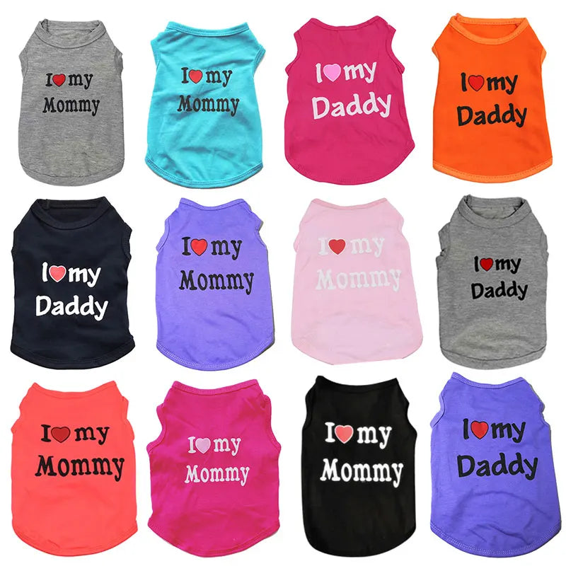 Cat & Small Dog Summer Cotton Vest