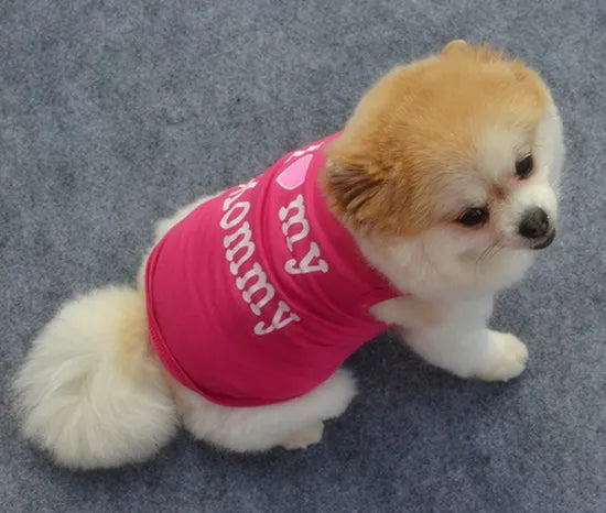 Cat & Small Dog Summer Cotton Vest