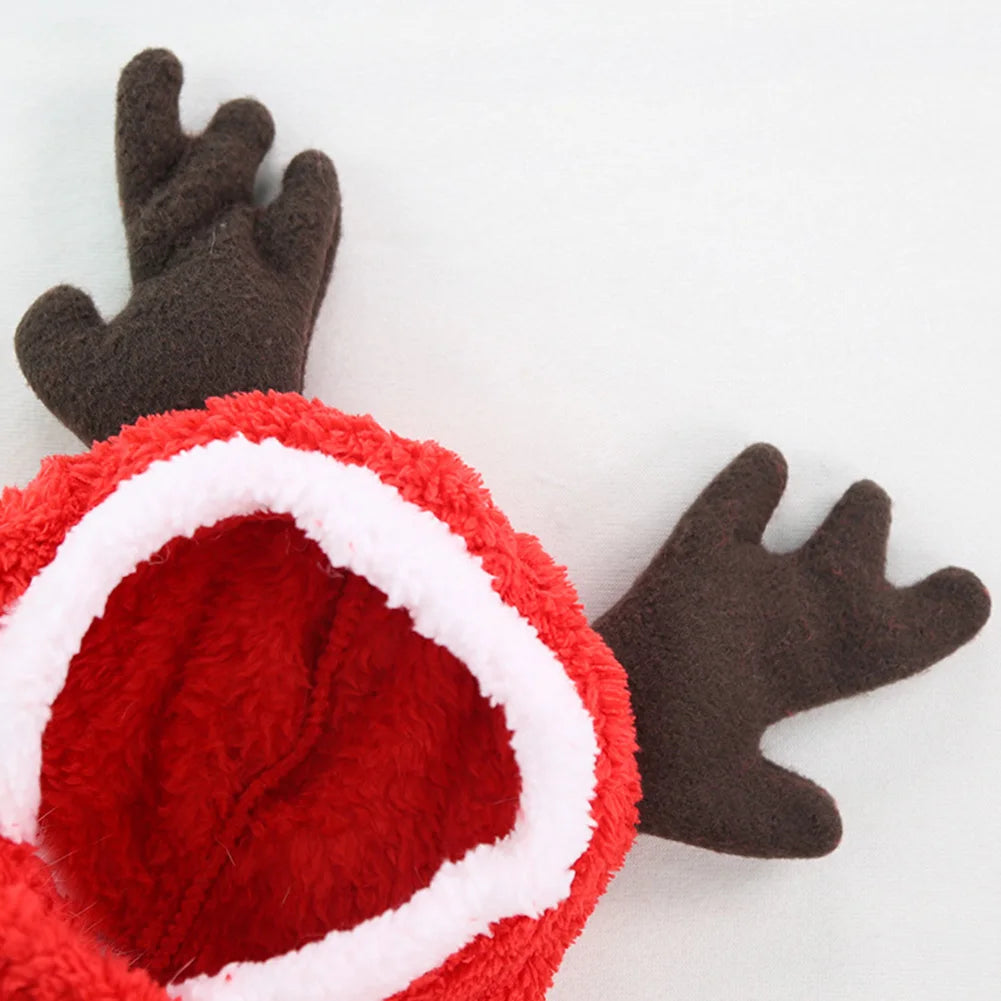 Christmas Dog Sweatshirt Lightweight Thermal Puppy Clothes