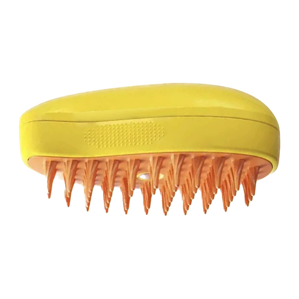 Electric Cat Grooming Brush with Spray