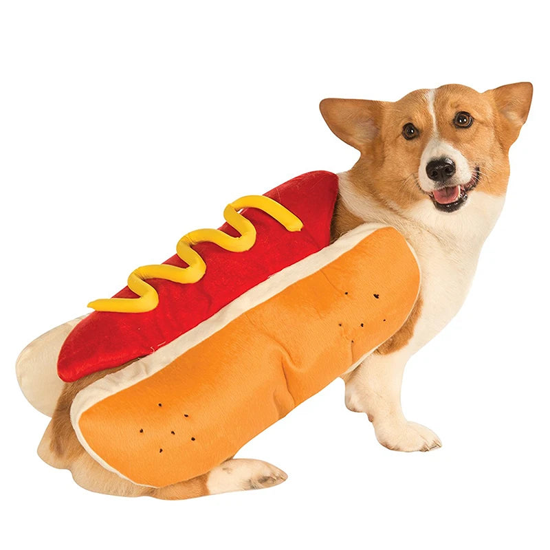 Hot Dog Halloween Costume for Dogs