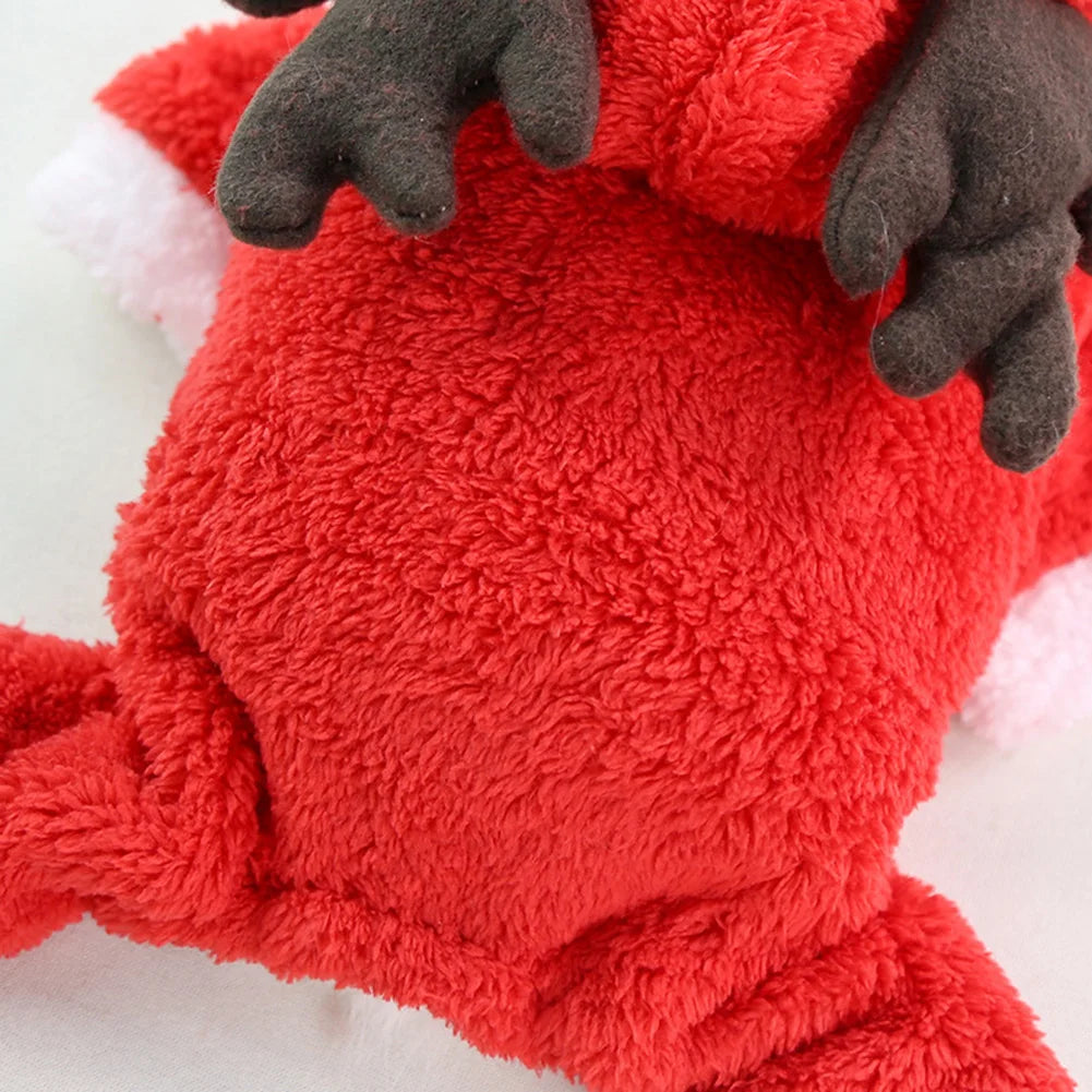 Christmas Dog Sweatshirt Lightweight Thermal Puppy Clothes