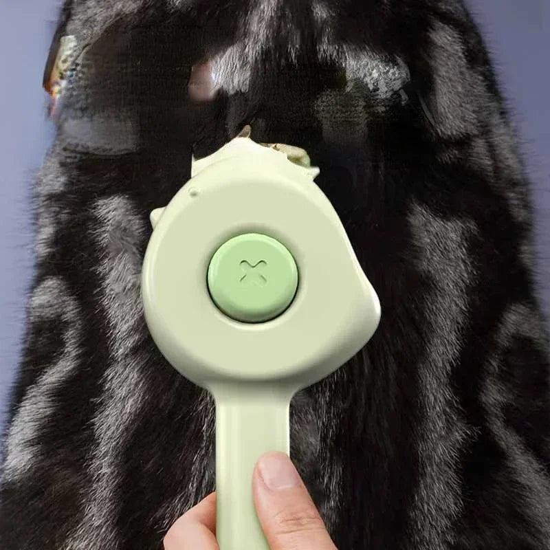 Pet Self-Grooming Massage Brush – Hair Removal for Cats & Dogs
