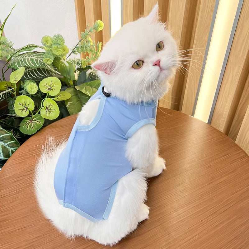 Cat & Small Dog Recovery Vest – Anti-Licking