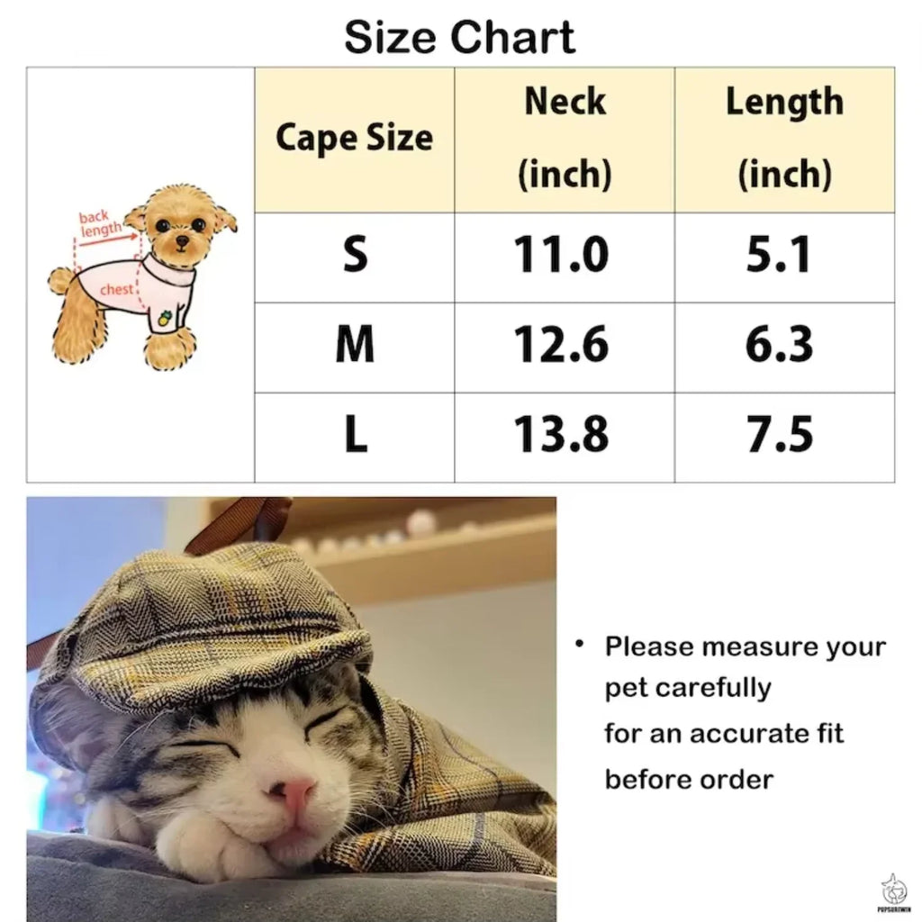 Winter Detective Outfit for Dogs