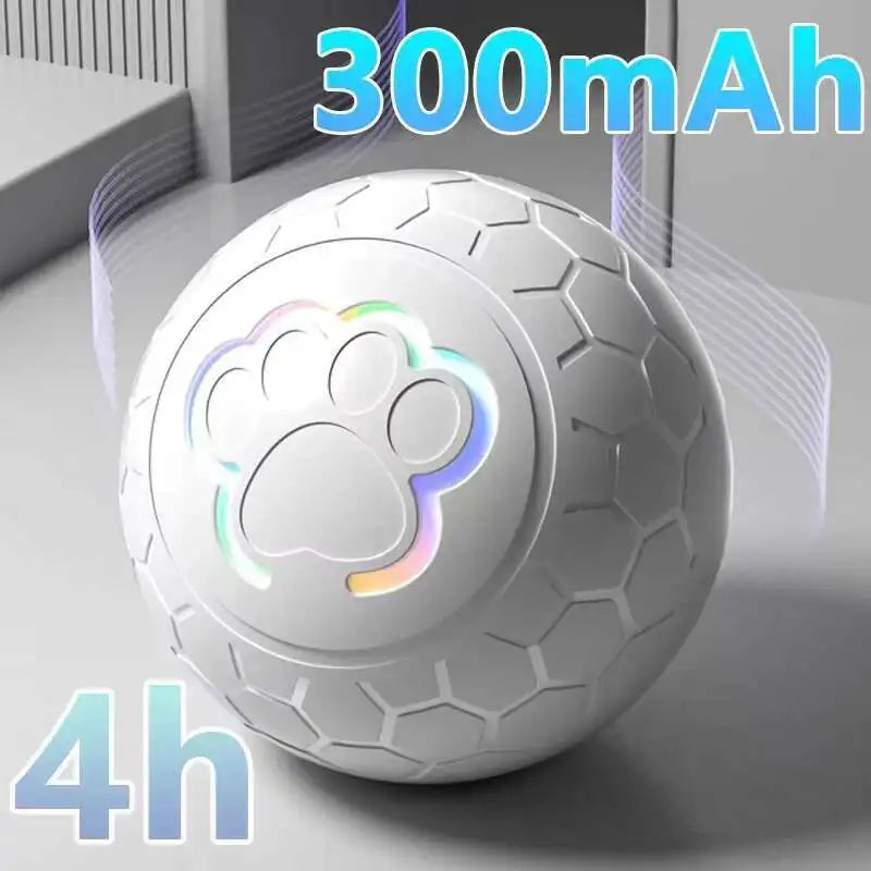 Smart Interactive Dog Toy Ball LED Rolling Toy