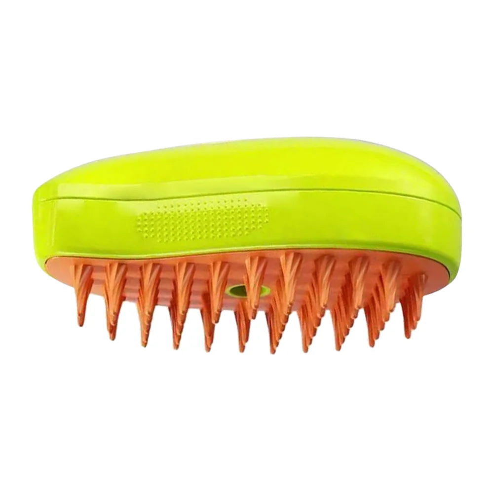Electric Cat Grooming Brush with Spray