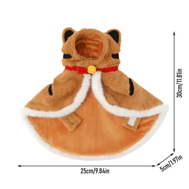 Cat Tiger Cloak Costume – Warm Winter Coat