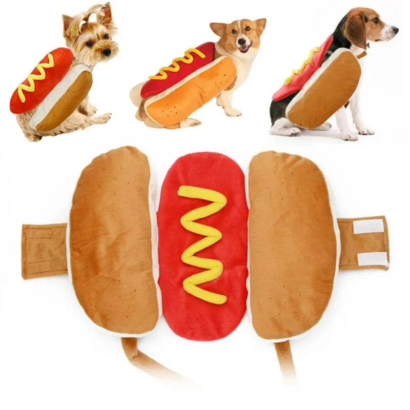 Hot Dog Halloween Costume for Dogs