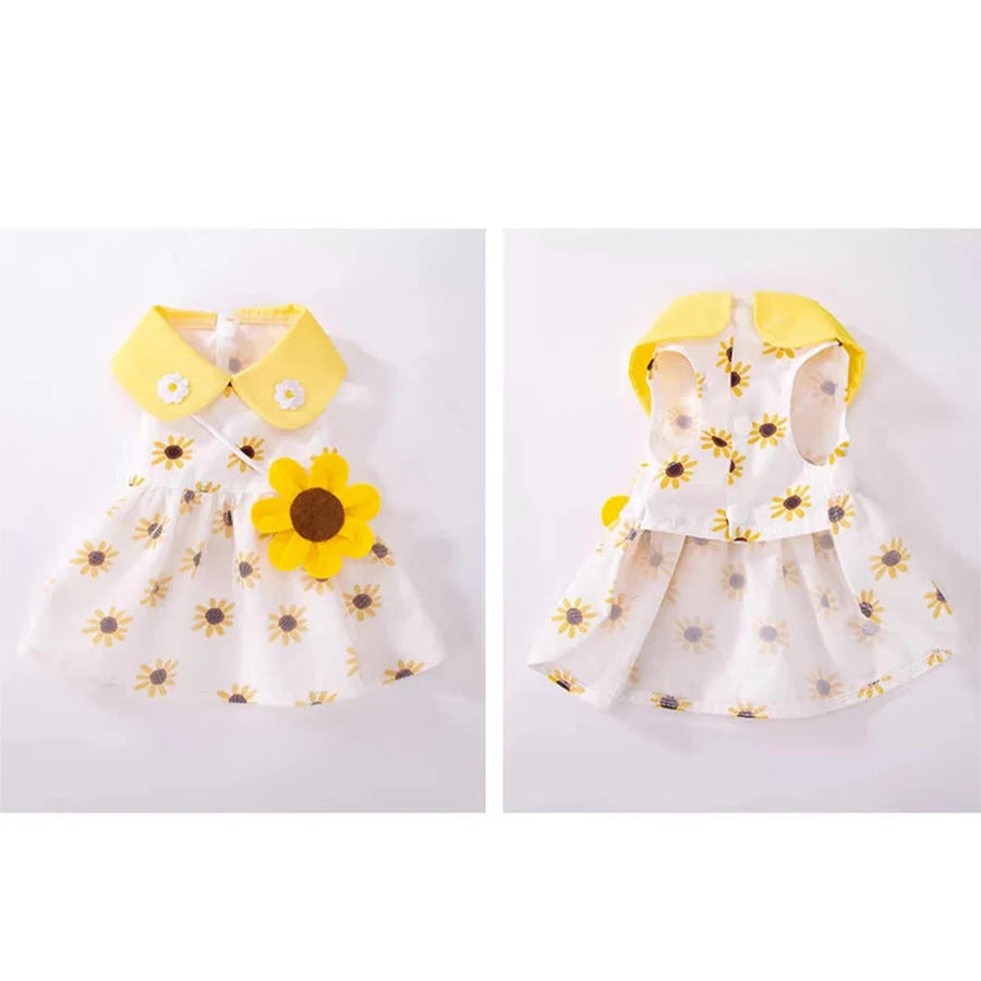 Summer Dog & Cat Princess Dress