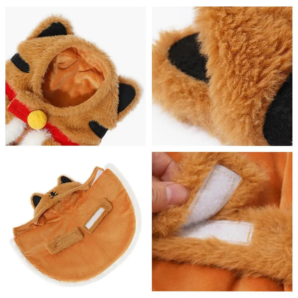 Cat Tiger Cloak Costume – Warm Winter Coat