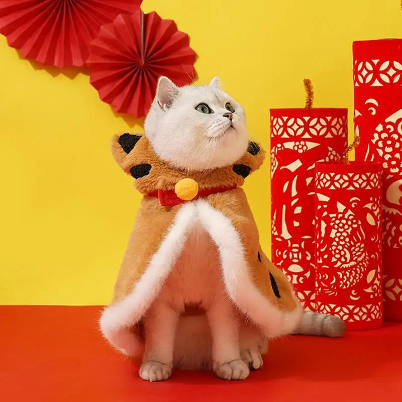 Cat Tiger Cloak Costume – Warm Winter Coat