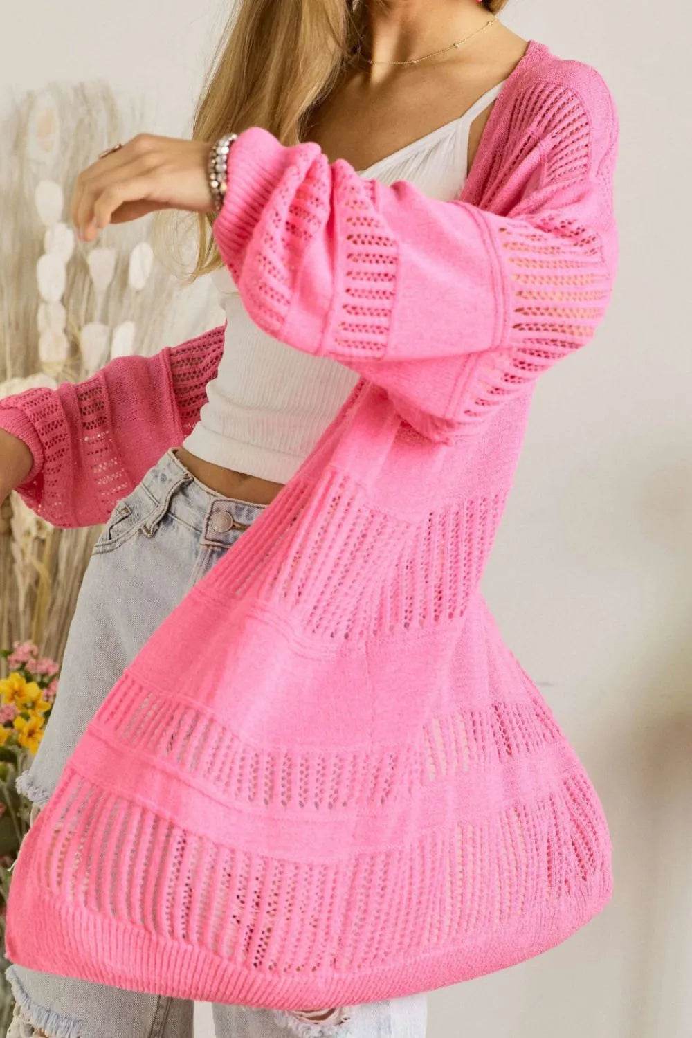ADORA Lightweight Sweater Knit Cardigan - Veloro